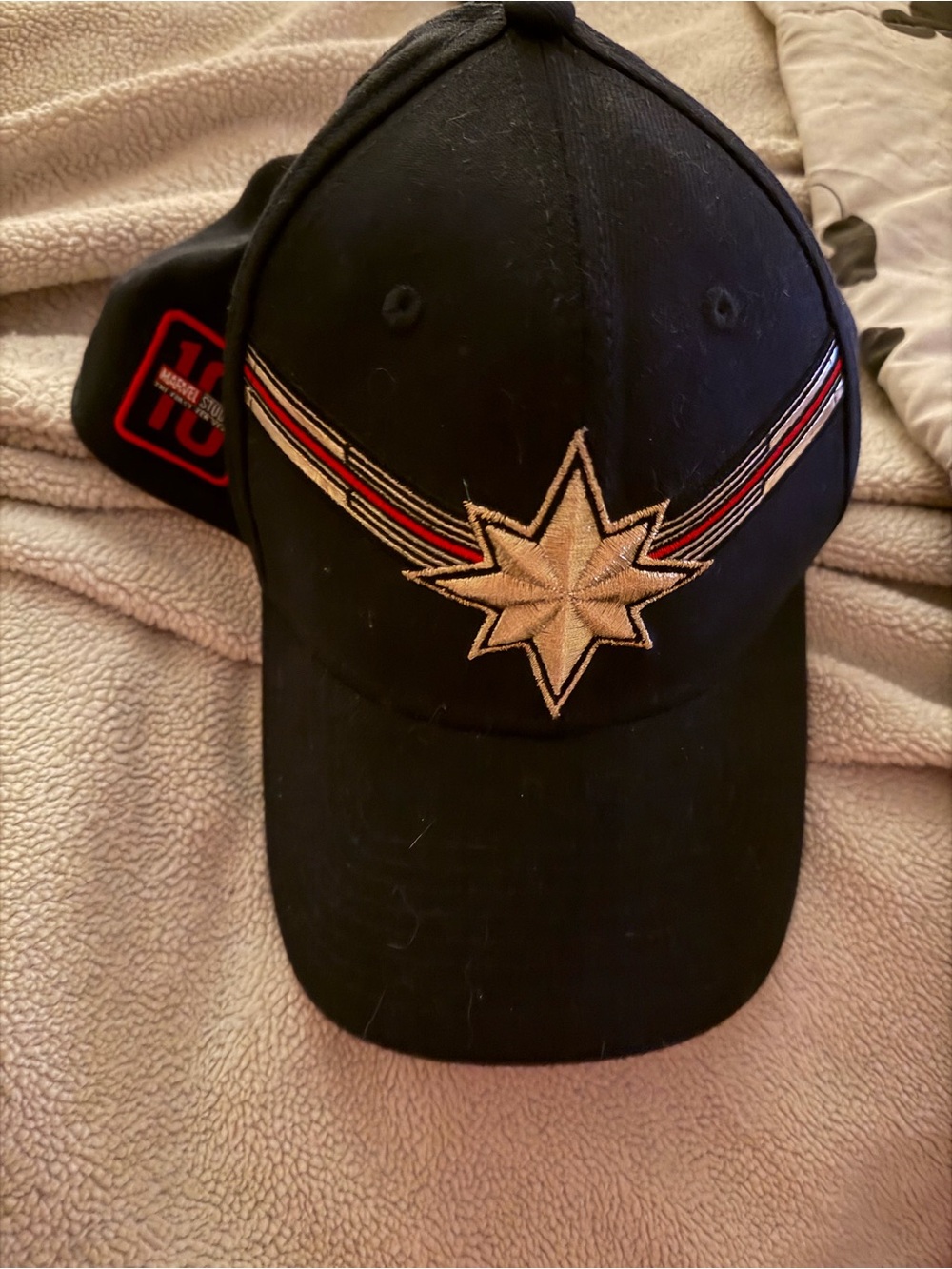 MCU Captain Marvel 10 year anniversary hat
